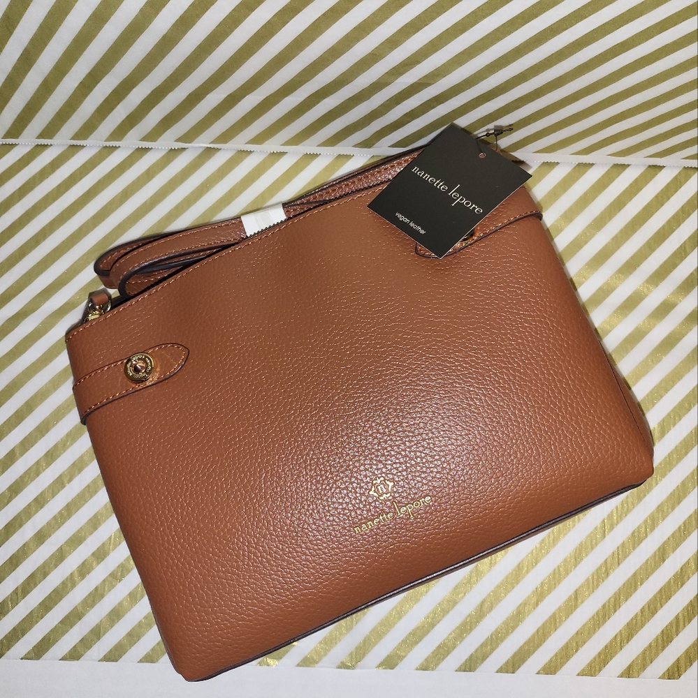 Nanette Lepore Arti Triple Section Crossbody Bag